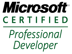 Microsoft Professional Developer certification