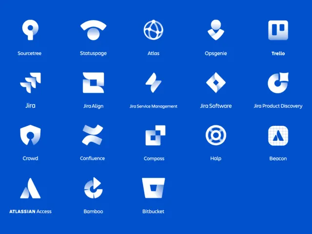 Atlassian Stack als Symbol für Jira und Confluence